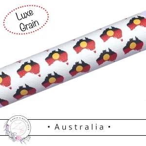 • Australia • Luxe Grain Litchi Vegan Faux Leather • First People •