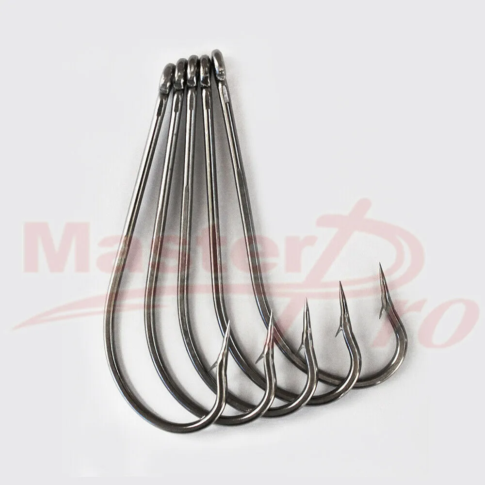 100 x 2# Chemically Sharpened O'Shaughnessy Hooks Fishing Tackle