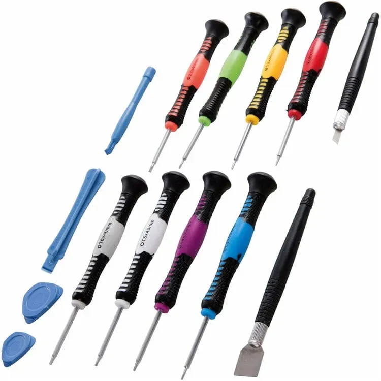 16PC PRECISION SCREWDRIVER PHONE REPAIR KIT FOR MOBILE PHONE LAP TOP COMPUTER