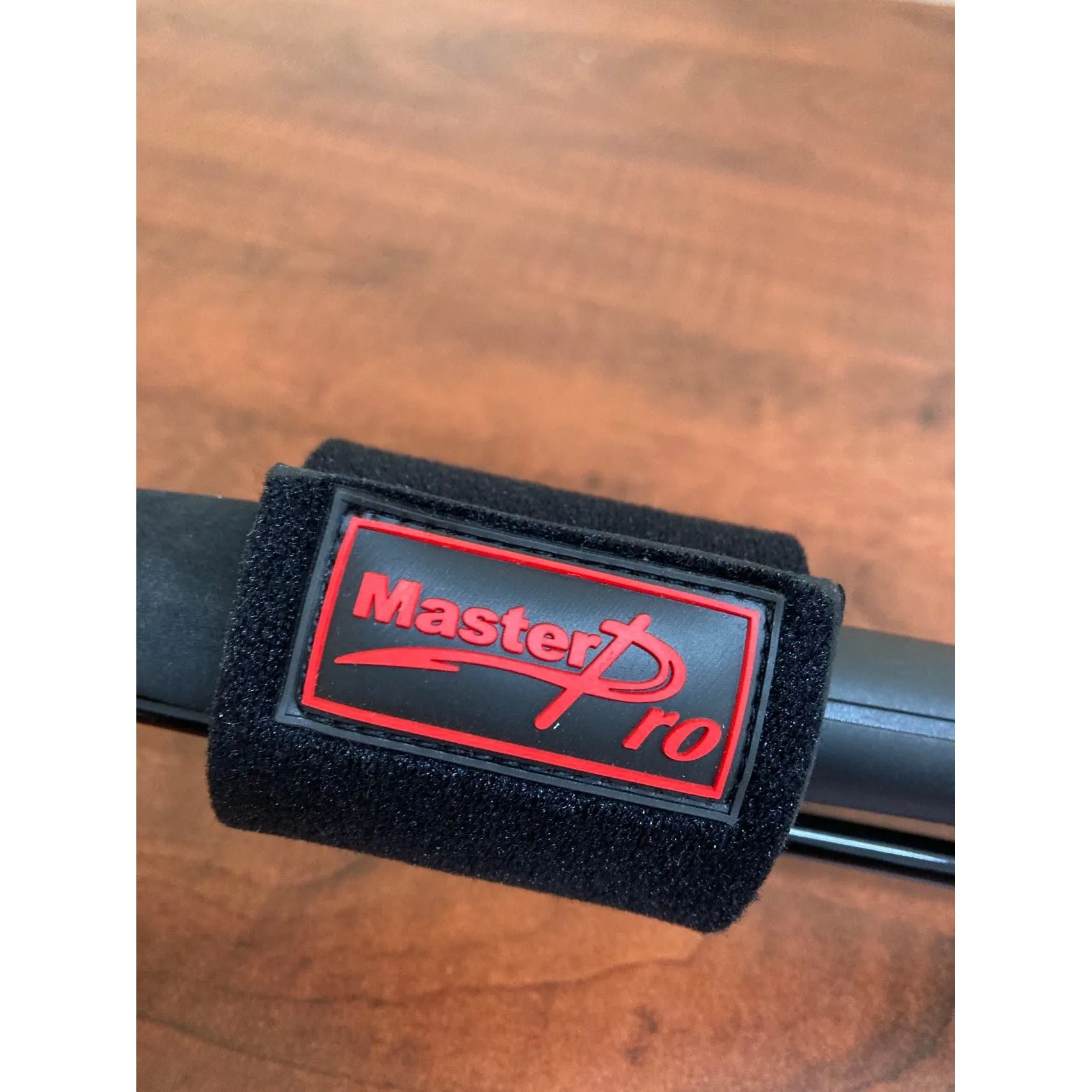 2 x Masterpro Rod Covers Protector Tie Wrapping Band Belt Black Fishing Tackle