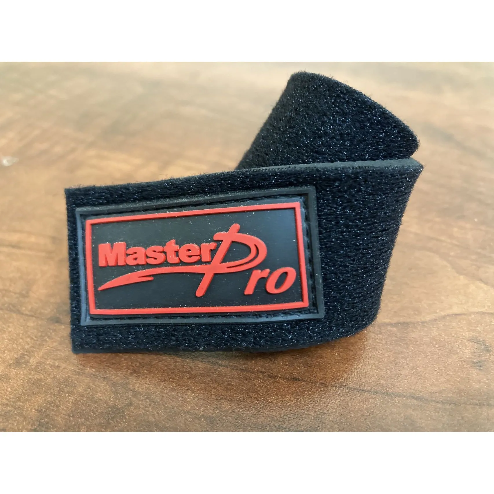 2 x Masterpro Rod Covers Protector Tie Wrapping Band Belt Black Fishing Tackle