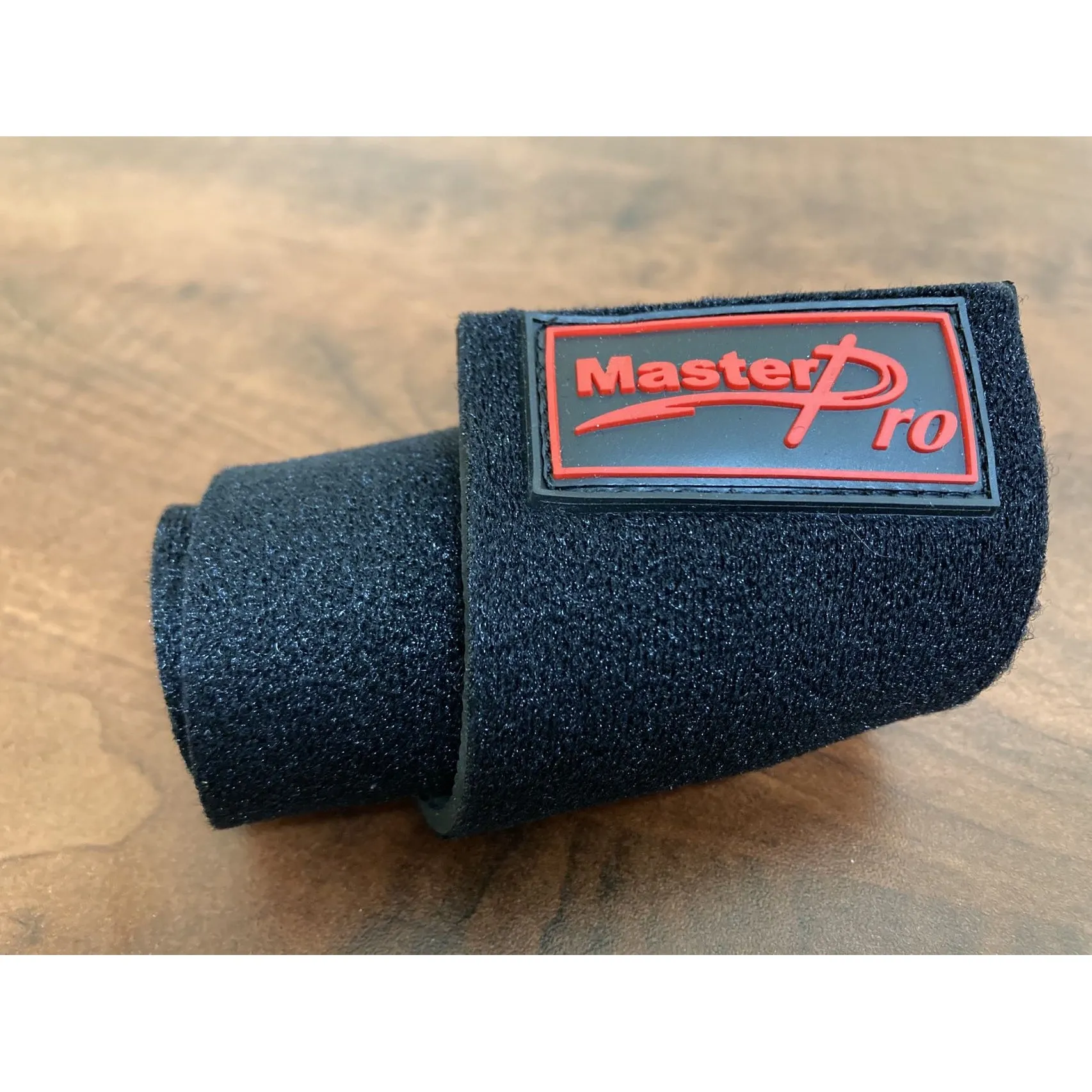 2 x Masterpro Rod Covers Protector Tie Wrapping Band Belt Black Fishing Tackle