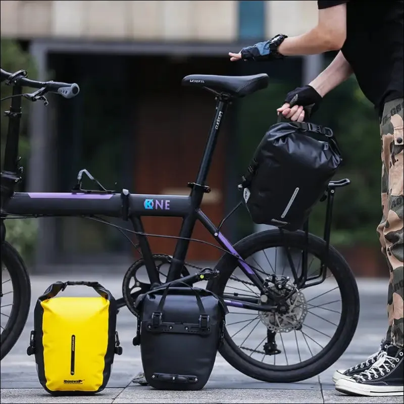 20l bike pannier bag backpack multifunctional bicycle bag cycling