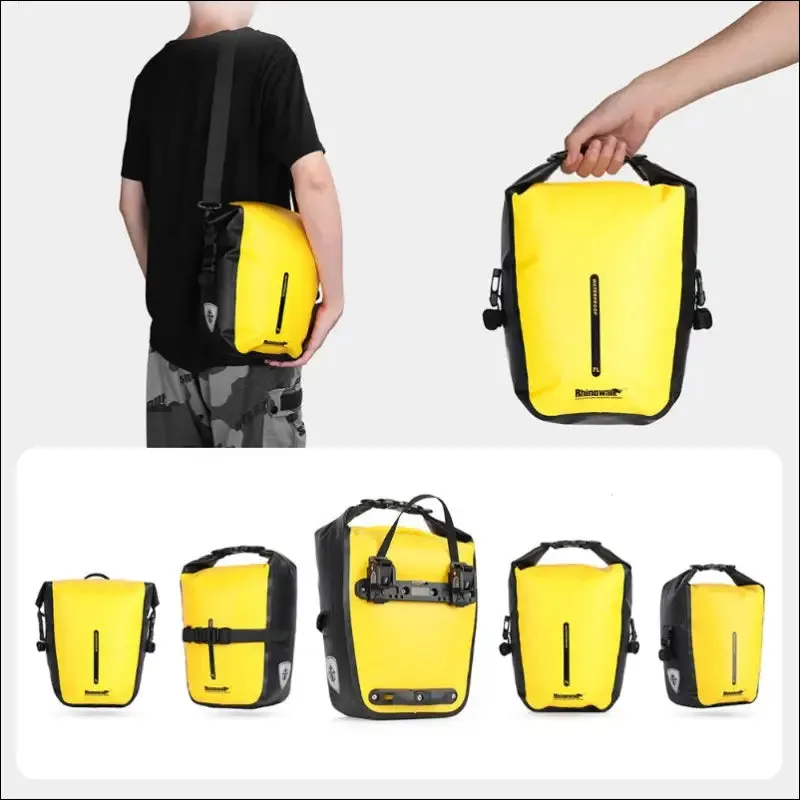 20l bike pannier bag backpack multifunctional bicycle bag cycling