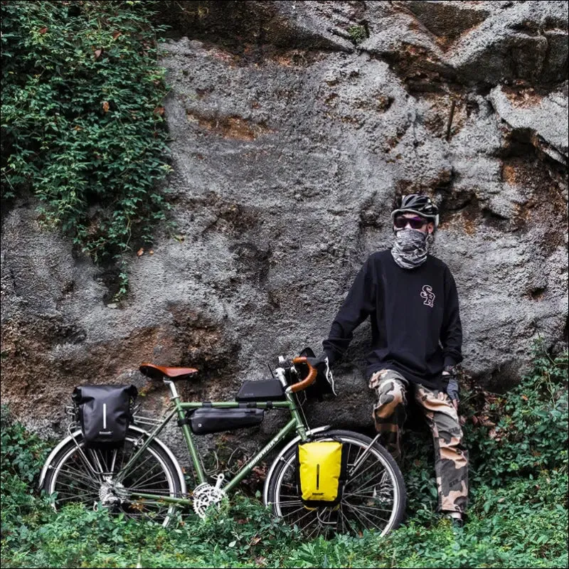 20l bike pannier bag backpack multifunctional bicycle bag cycling