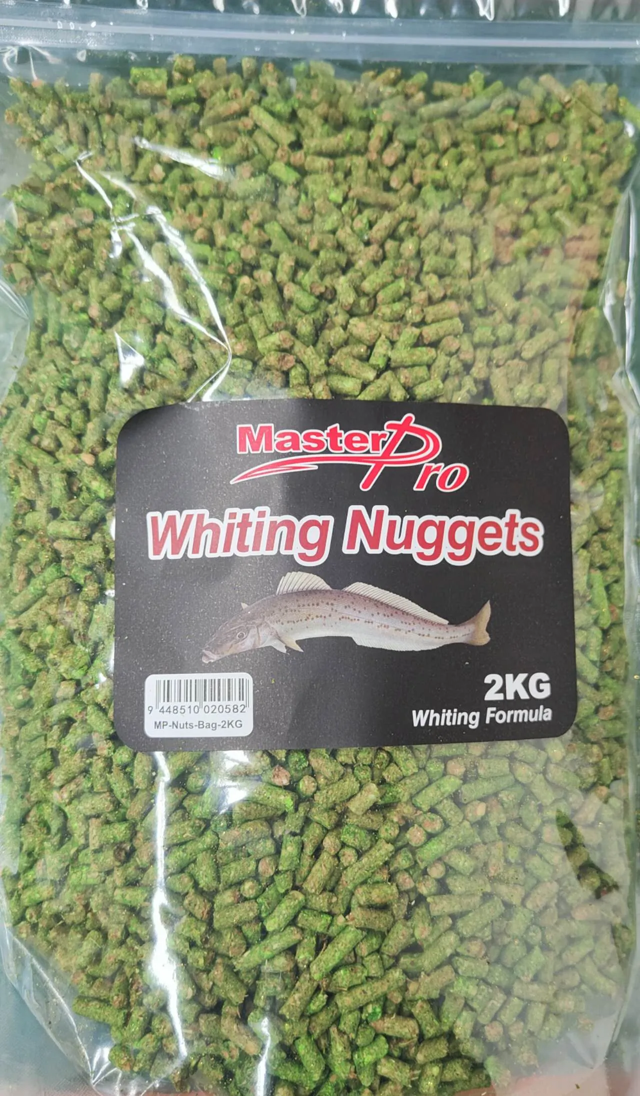 2kg Berley Pellets/Nuggets, Tuna oil and Anise Oil Base Whiting Berley Green