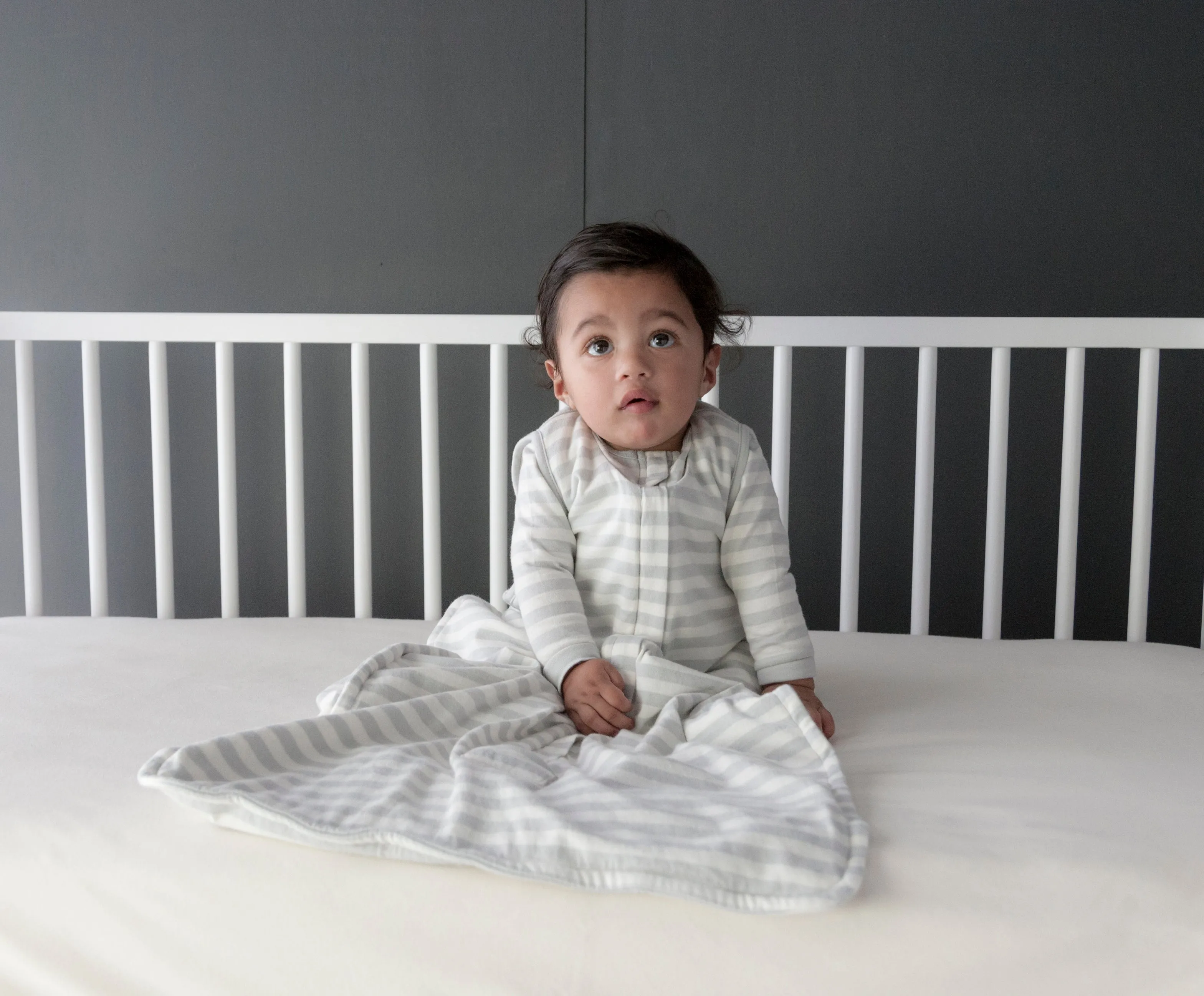 3 Seasons Front Zip Merino/Organic Cotton Sleeping Bag - Pebble