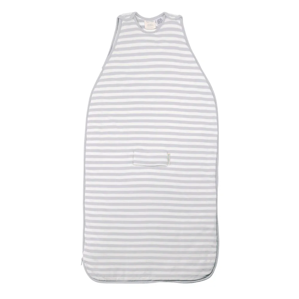 3 Seasons Front Zip Merino/Organic Cotton Sleeping Bag - Pebble