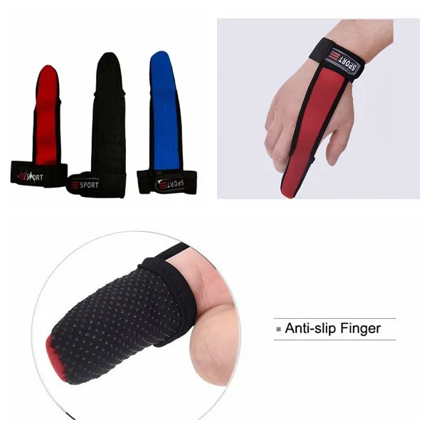 3pcs Surf Casting One Finger Glove Protector Non Slip Carp Fishing Tool 3 color