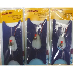 3x Custom Designed Running Sinker Bream Rig Fishing Tackle