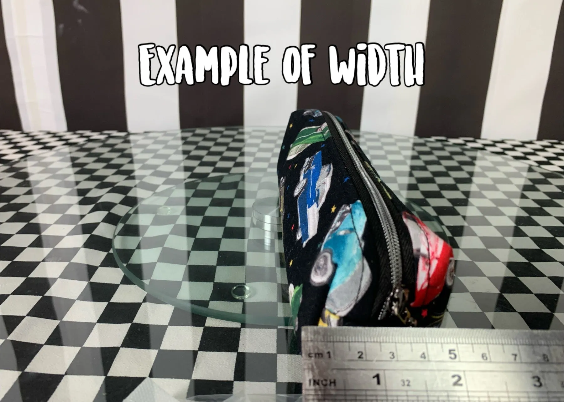 50s gals boxy pencil case