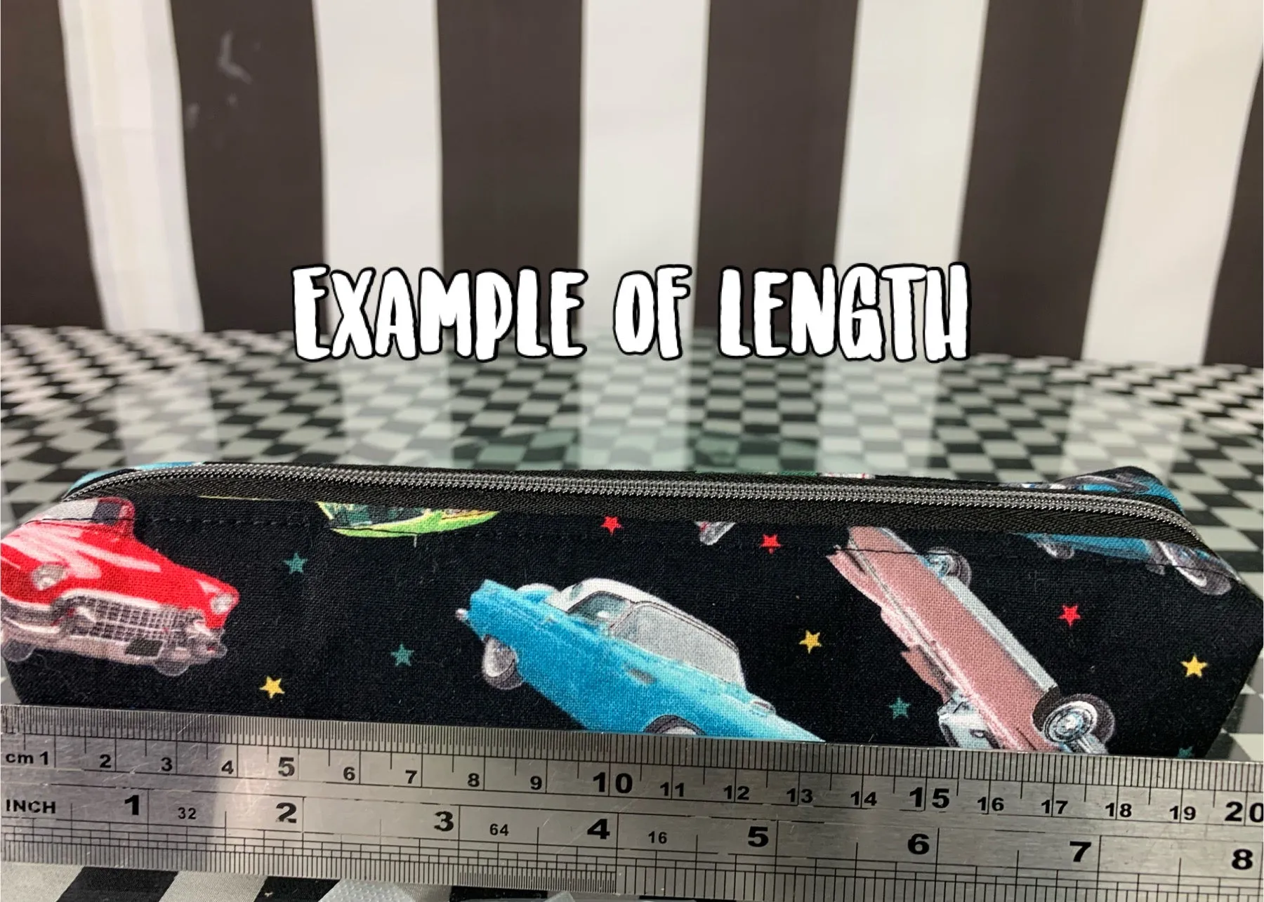 50s gals boxy pencil case