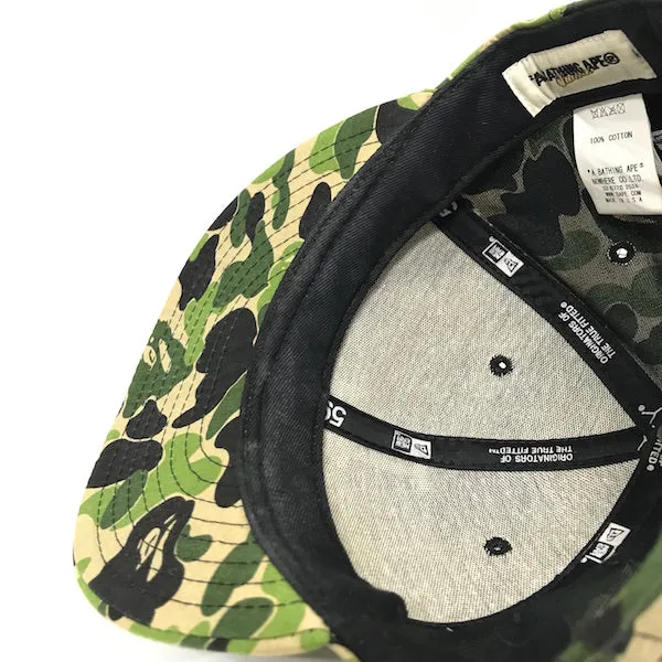 [7 1/4] A Bathing Ape Bape x New Era LA ABC Camo Cap Green