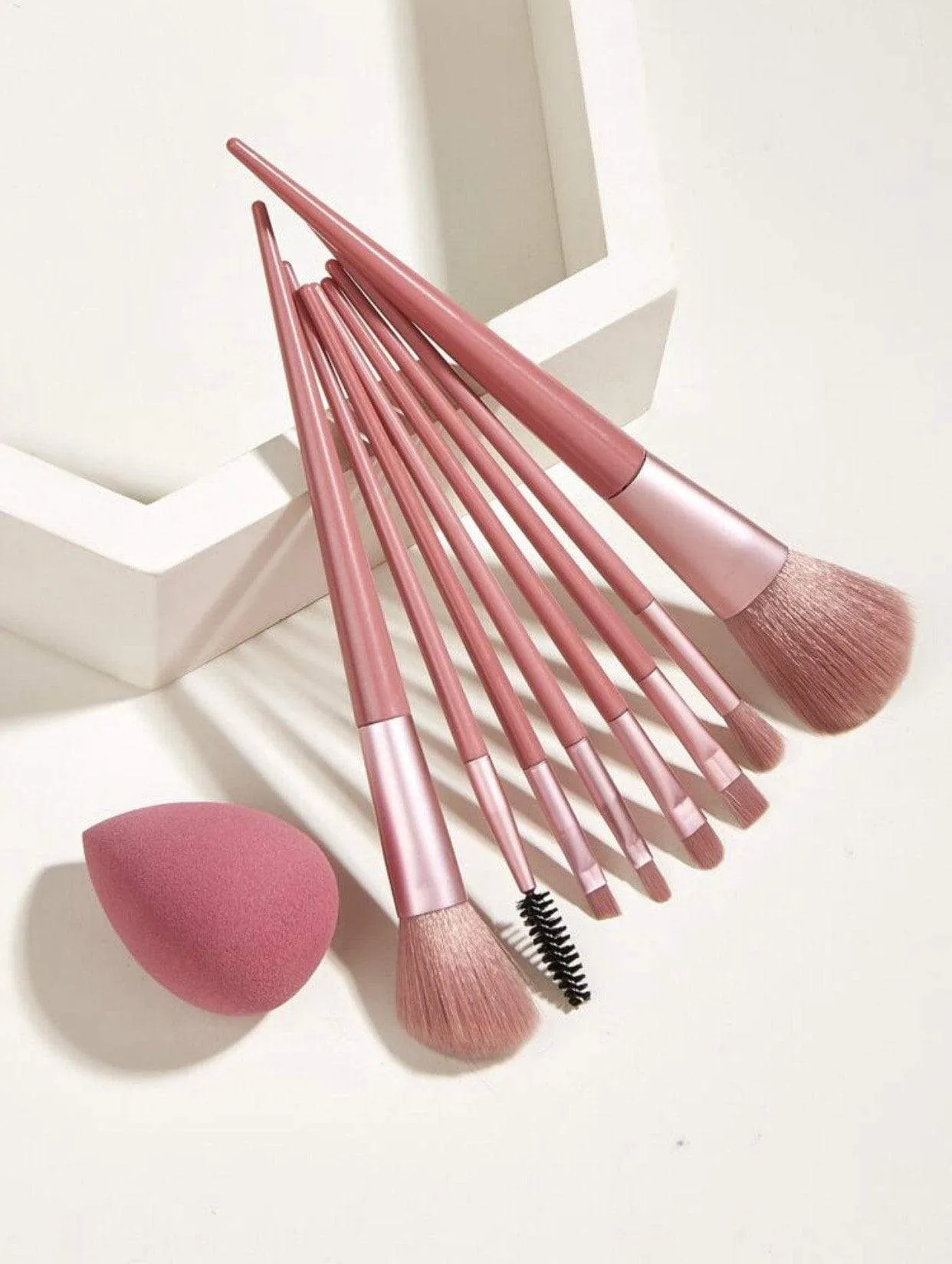 8PCS Makeup Brush With Storage Box