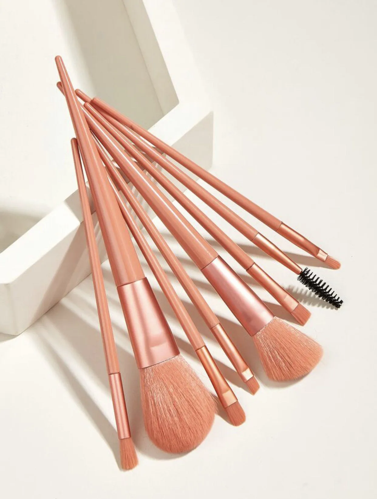 8PCS Makeup Brush With Storage Box