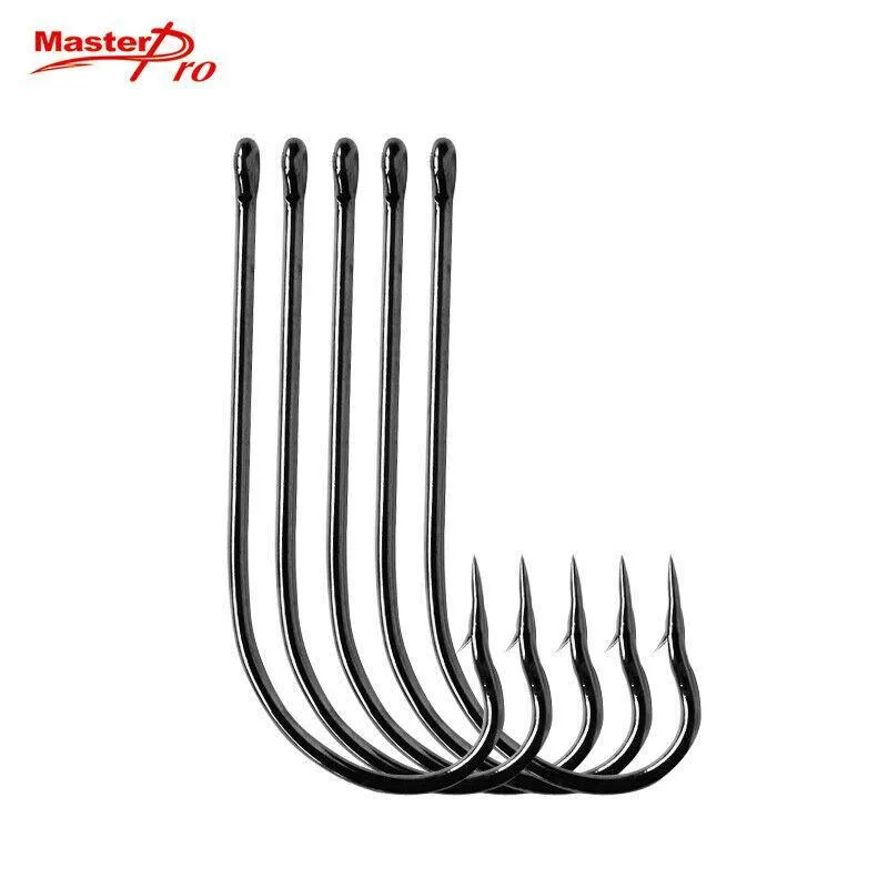 90 pcs 10#Chemically Sharpened O'Shaughnessy Hooks Fishing Tackle