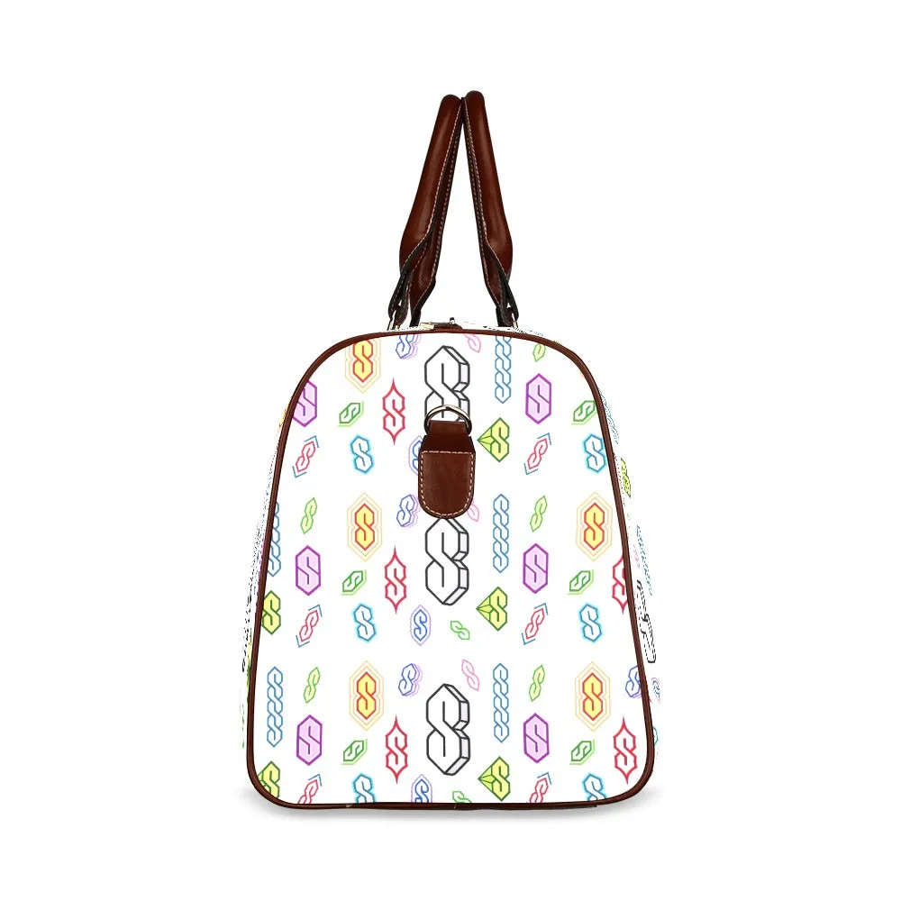 90s Graffiti Super S Travel Bag Brown (Small)