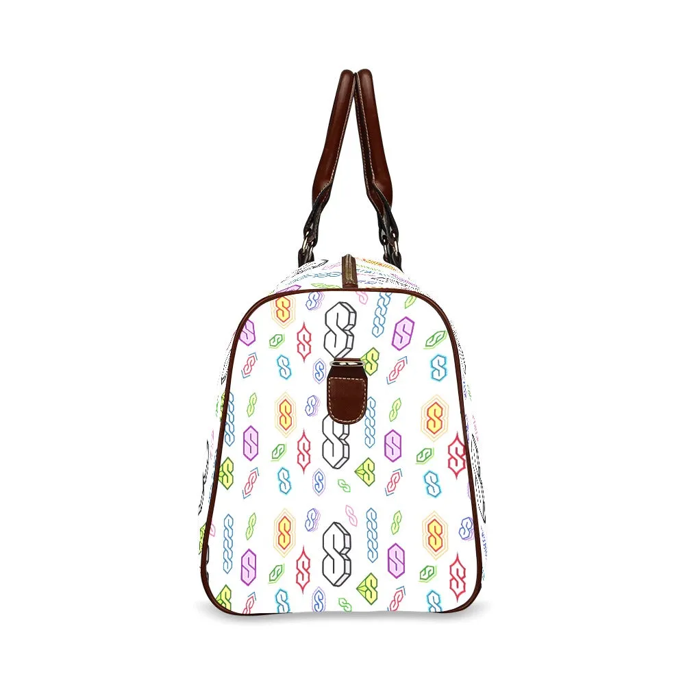 90s Graffiti Super S Travel Bag Brown (Small)