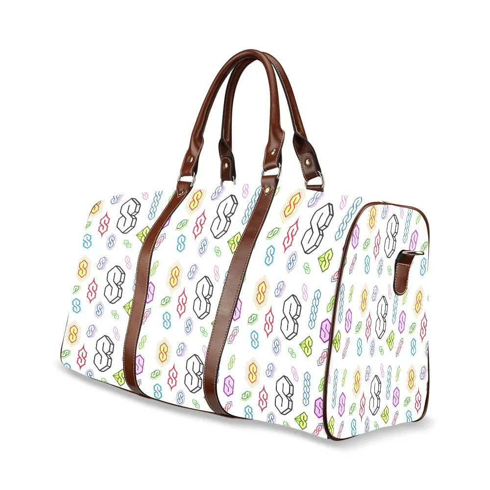 90s Graffiti Super S Travel Bag Brown (Small)