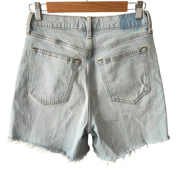 ABERCROMBIE &amp; FITCH The Dad Short High Rise Sz 27/4