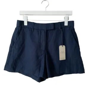 Abercrombie &amp; Fitch The Linen Collection Navy Shorts Size 28 / 6 Coastal Beach