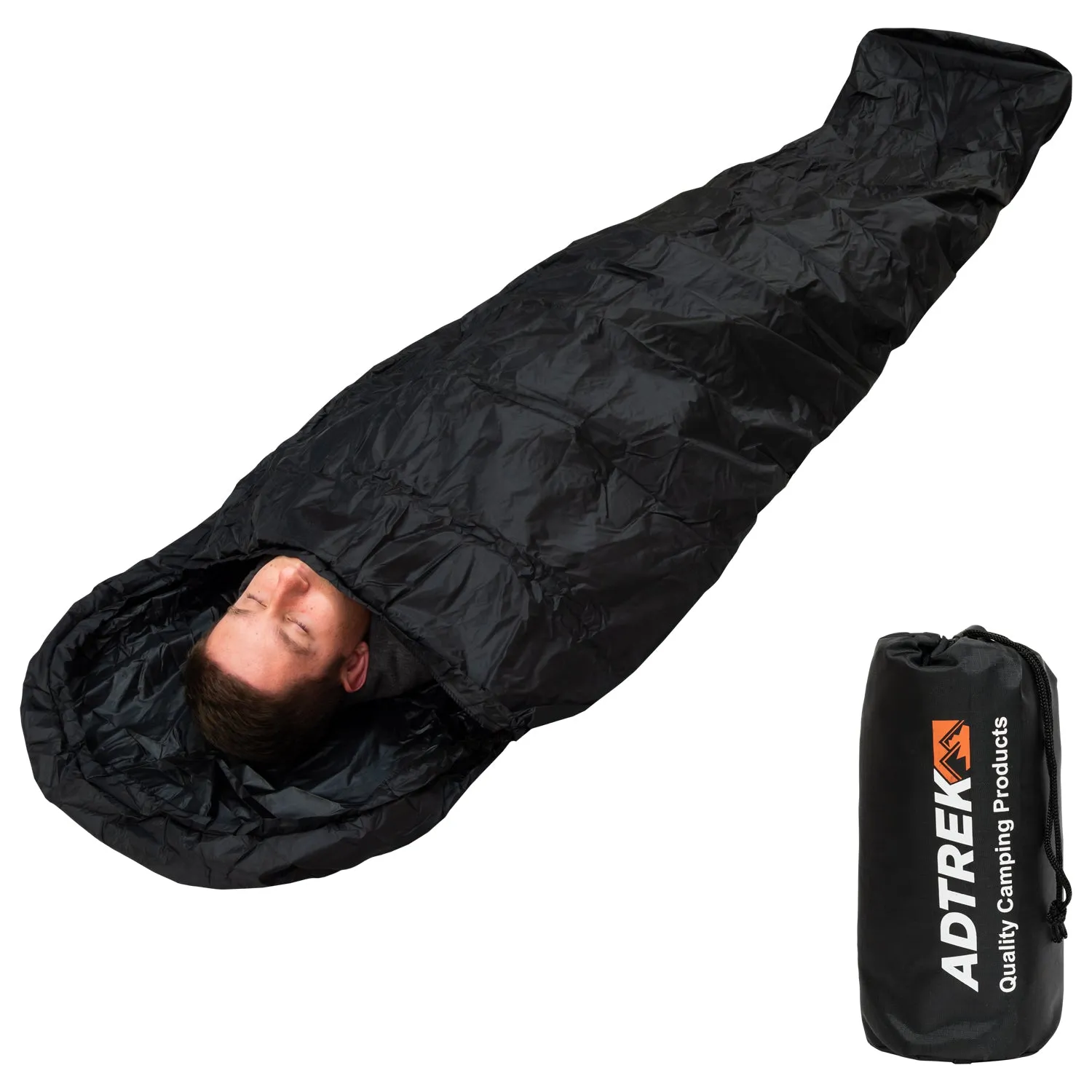 Adtrek Camping/Fishing Waterproof Sleeping Bag Bivvy Bag Cover