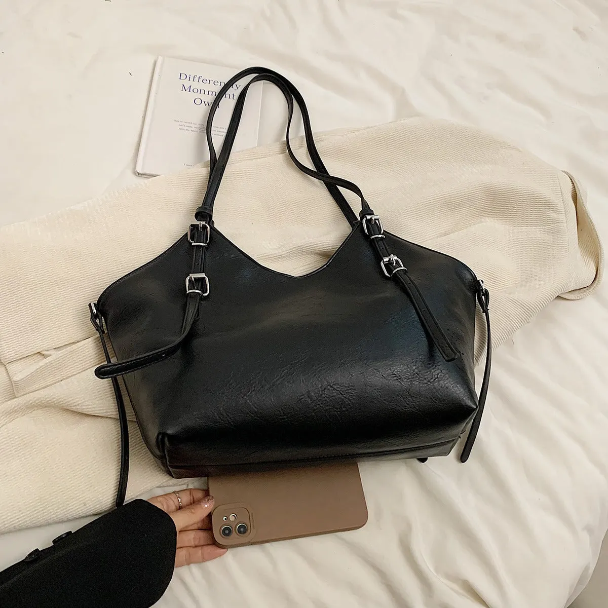 Amara Vegan Leather Tote