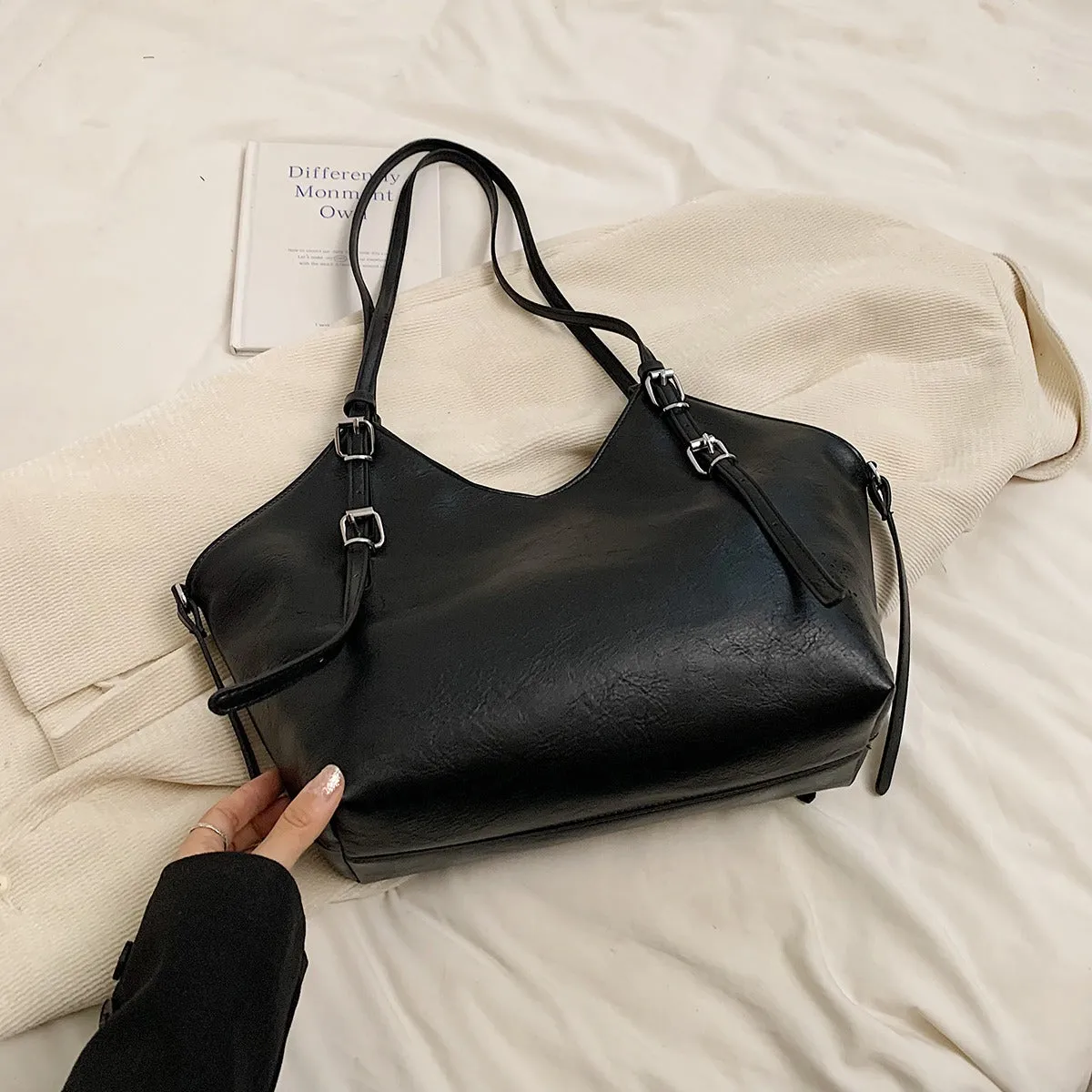 Amara Vegan Leather Tote