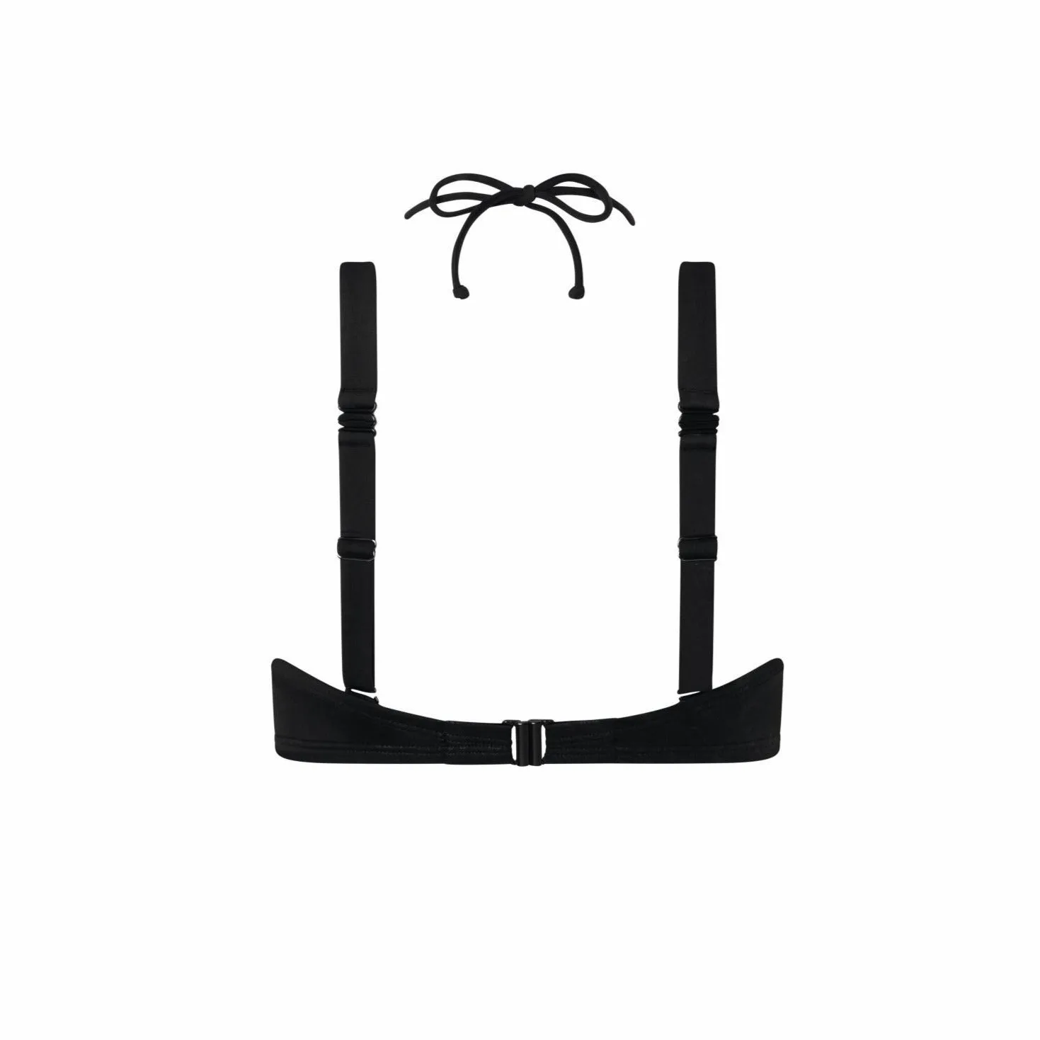 Amoena Manhattan Non Wired Pocketed Mastectomy Bikini Top - Black 71422