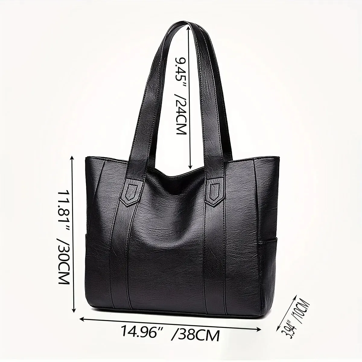 Anna's Vintage Vegan Leather Tote