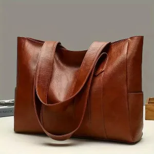 Anna's Vintage Vegan Leather Tote