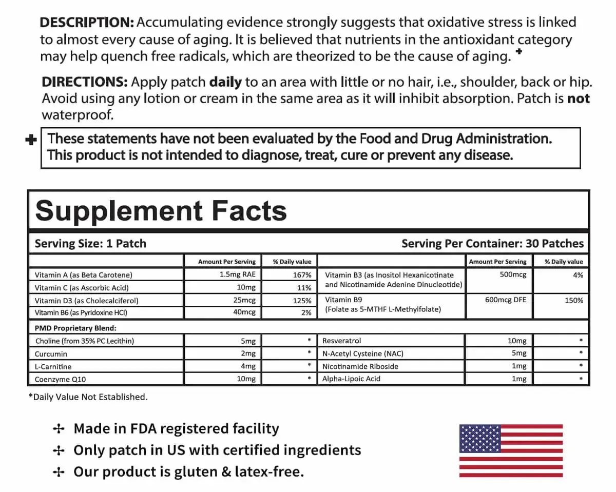Anti-Aging Topical Patch (30-Day Supply)