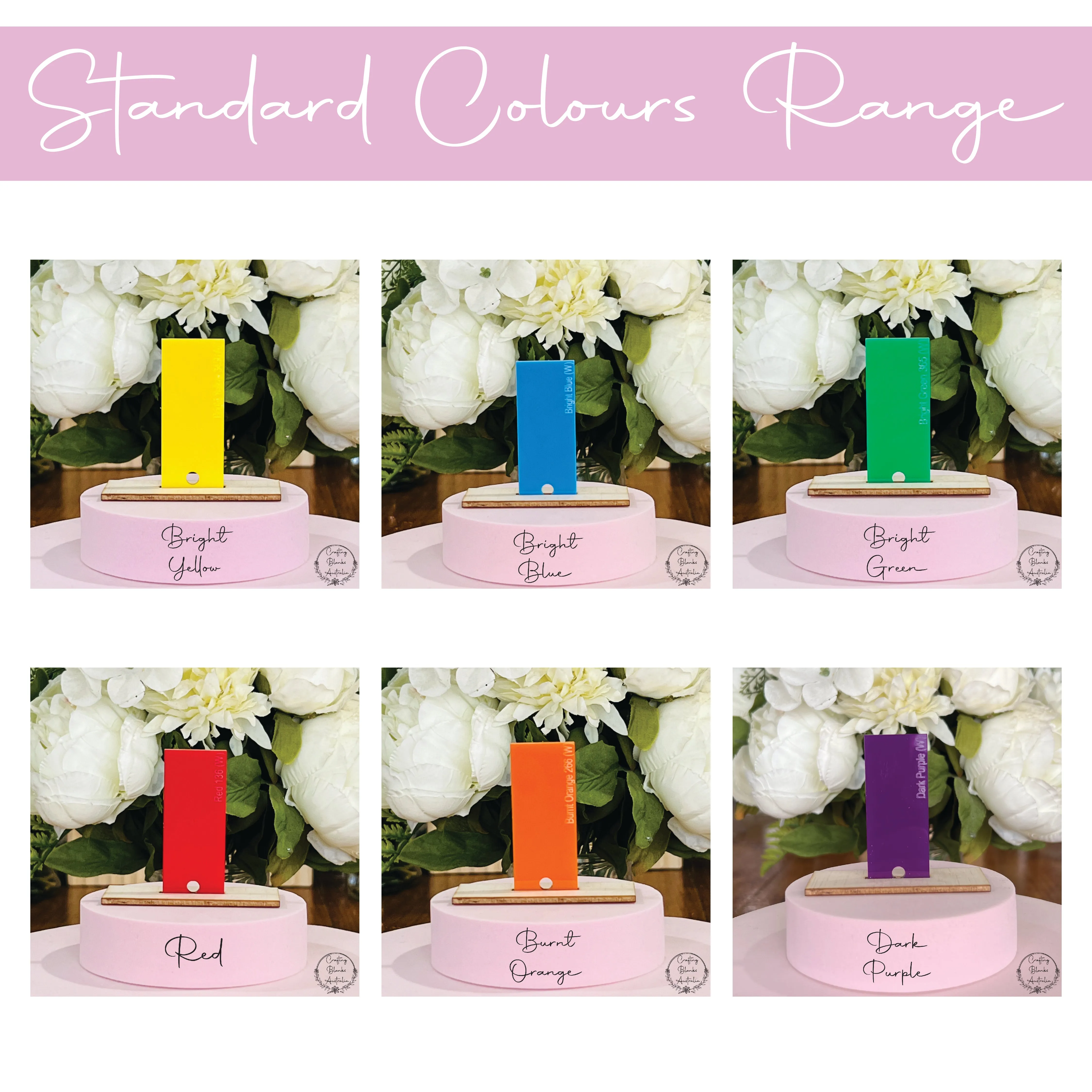 Arch • Blank Tag • Placecard • 50mm x 90mm