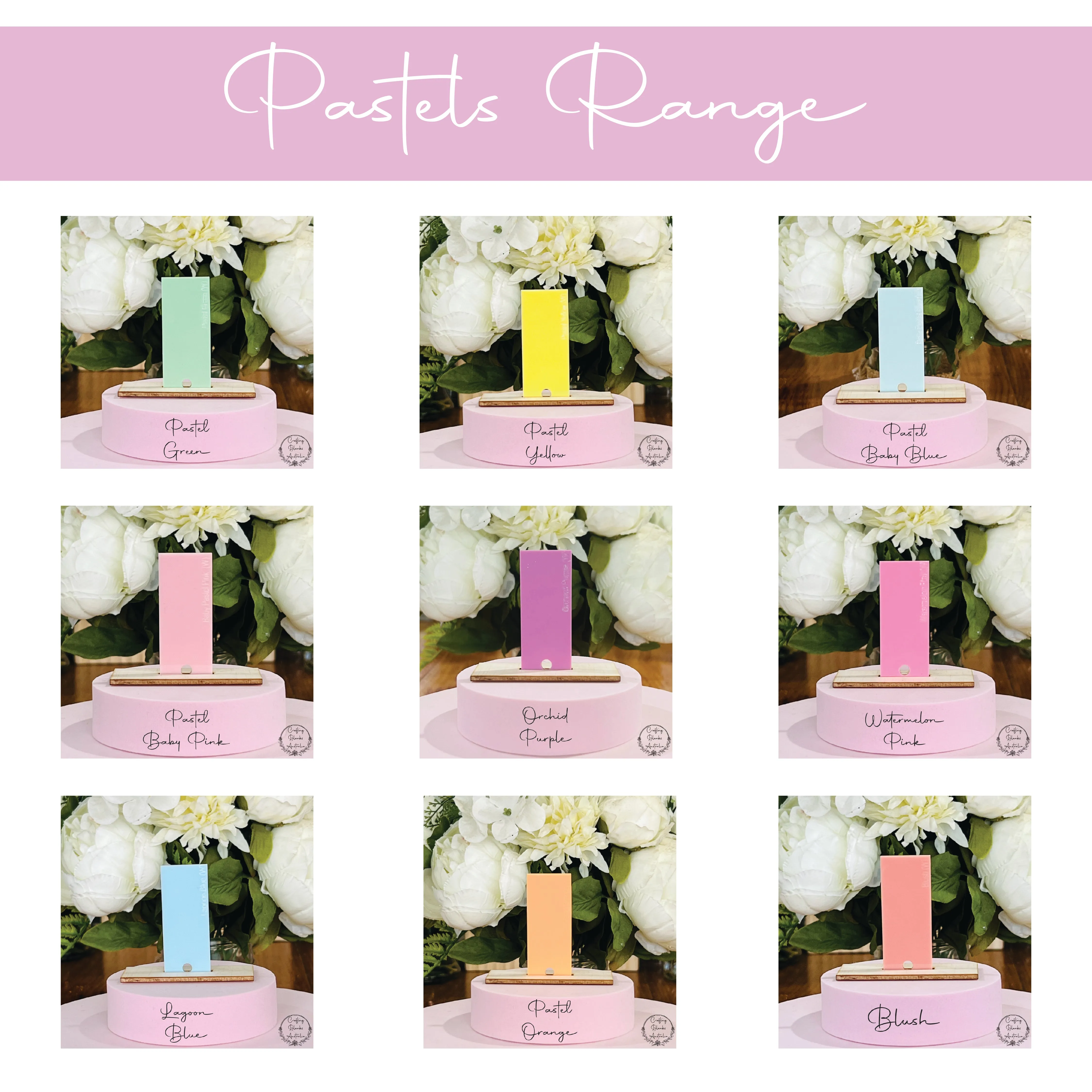 Arch • Blank Tag • Placecard • 50mm x 90mm