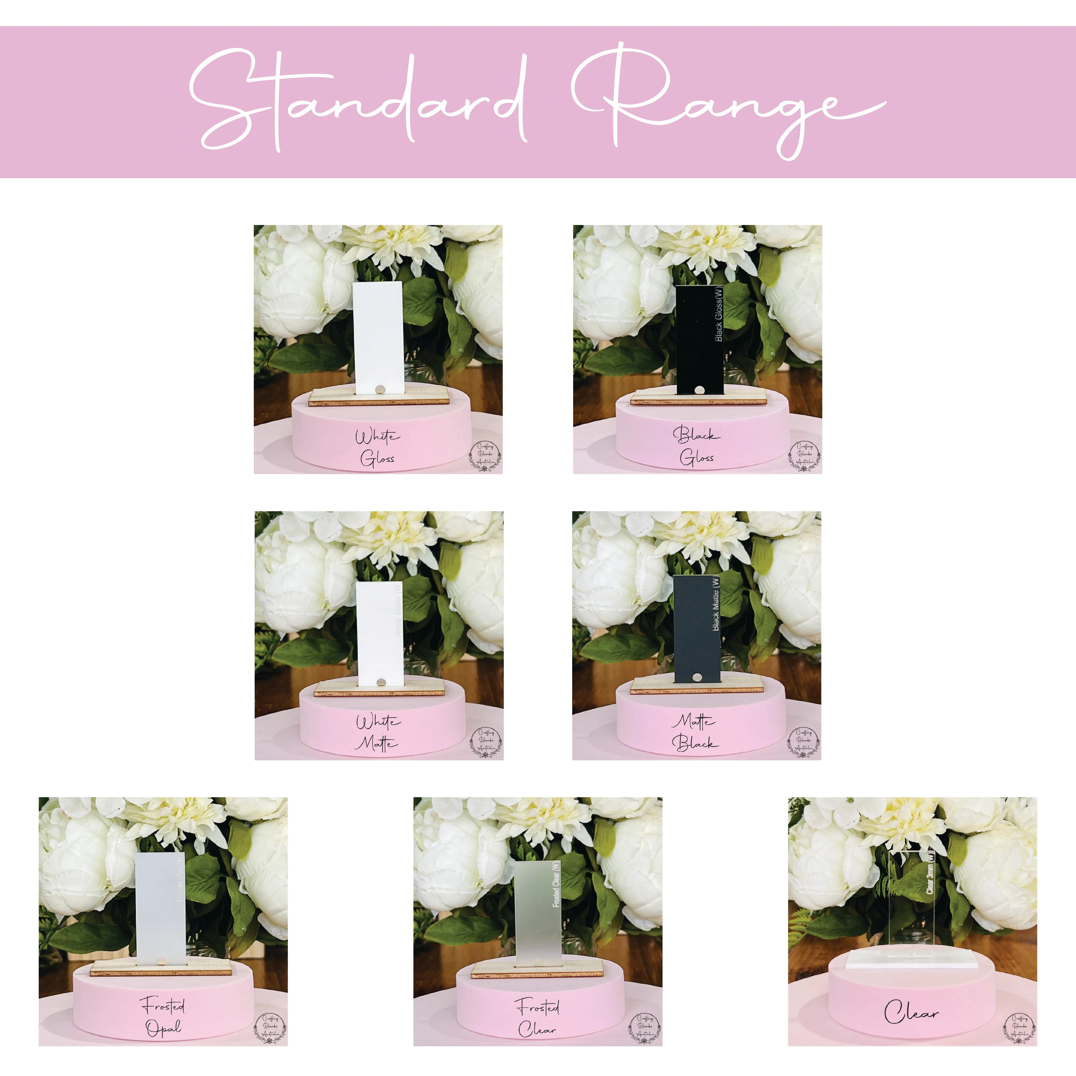 Arch • Blank Tag • Placecard • 50mm x 90mm