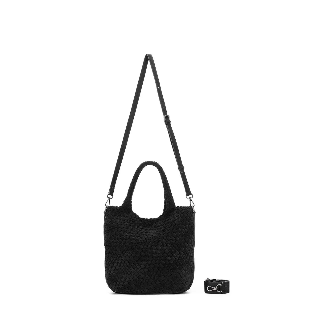 Arielle 2 Piece Suede Top Handle Bag
