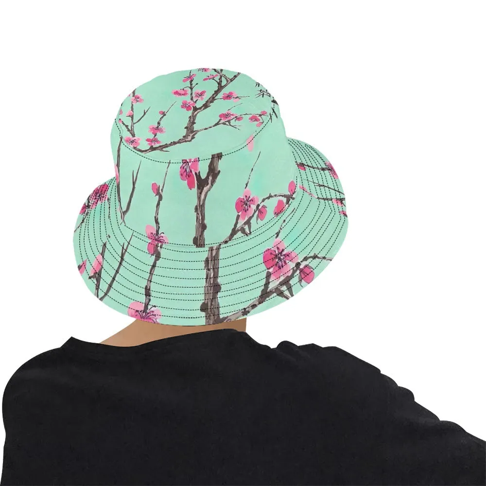 Arizona Green Tea Pattern Men's All Over Print Bucket Hat