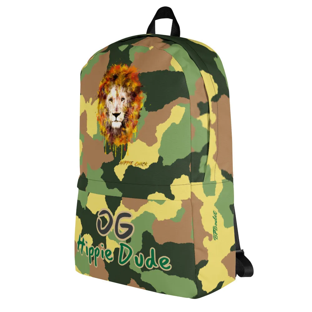Army Camo Backpack - OG Hippie Dude
