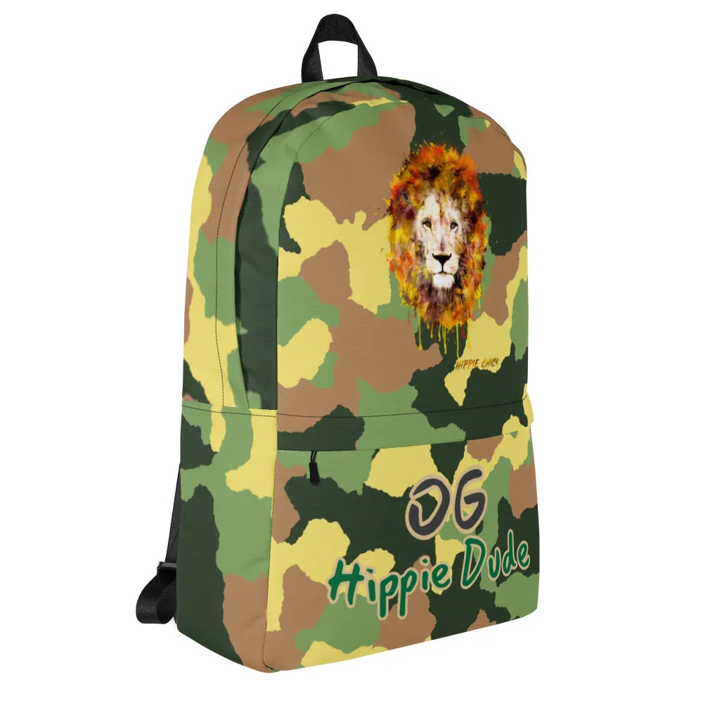 Army Camo Backpack - OG Hippie Dude