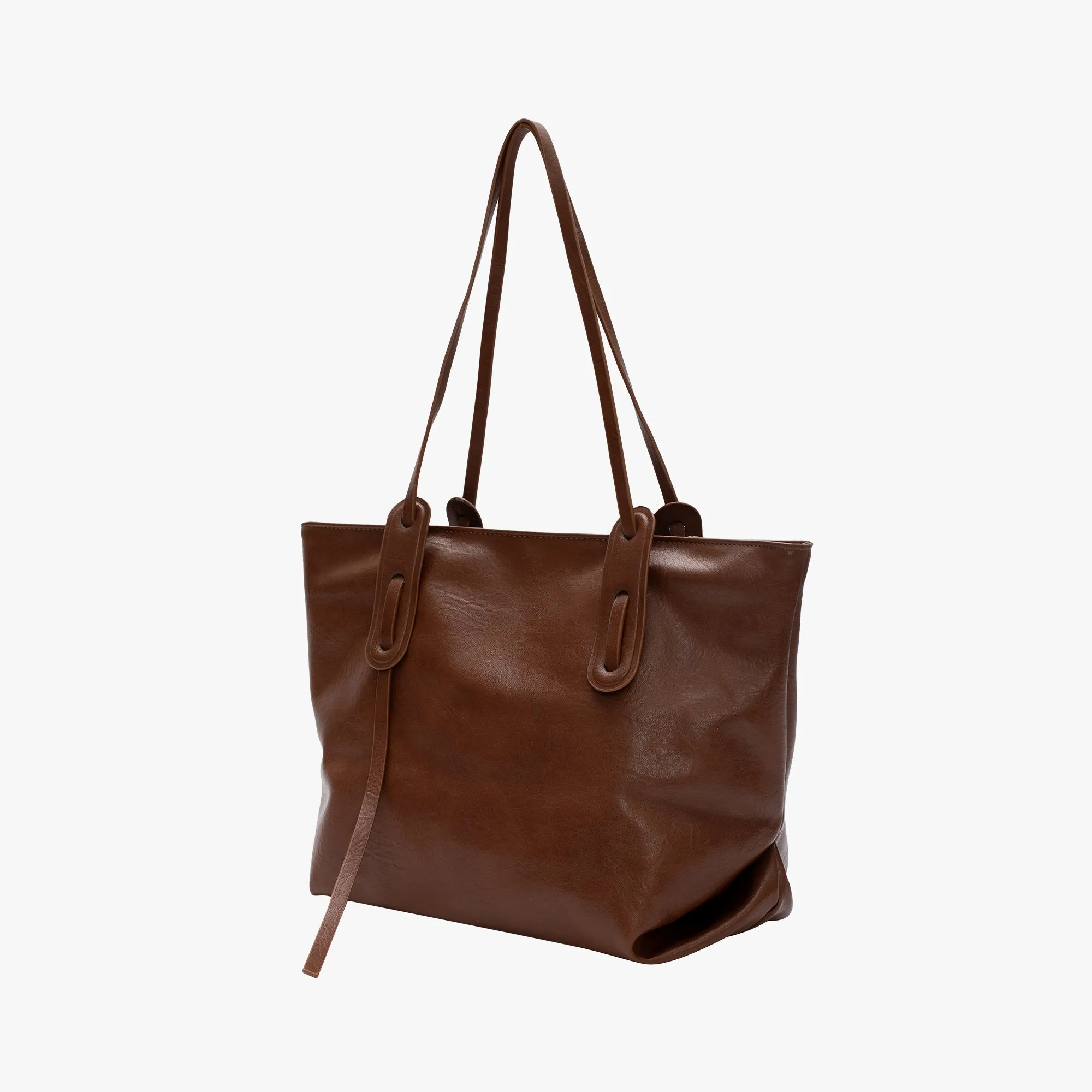 Aspen Vegan Leather Tote