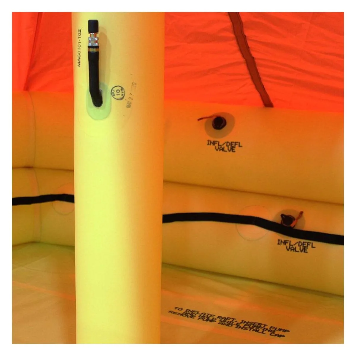 AVI Survival Life Raft, 4-8 Person FAA TSO-C70a – Type II