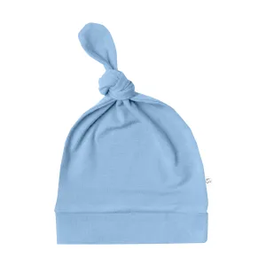 Baby Knotted Cap - Blue Bell
