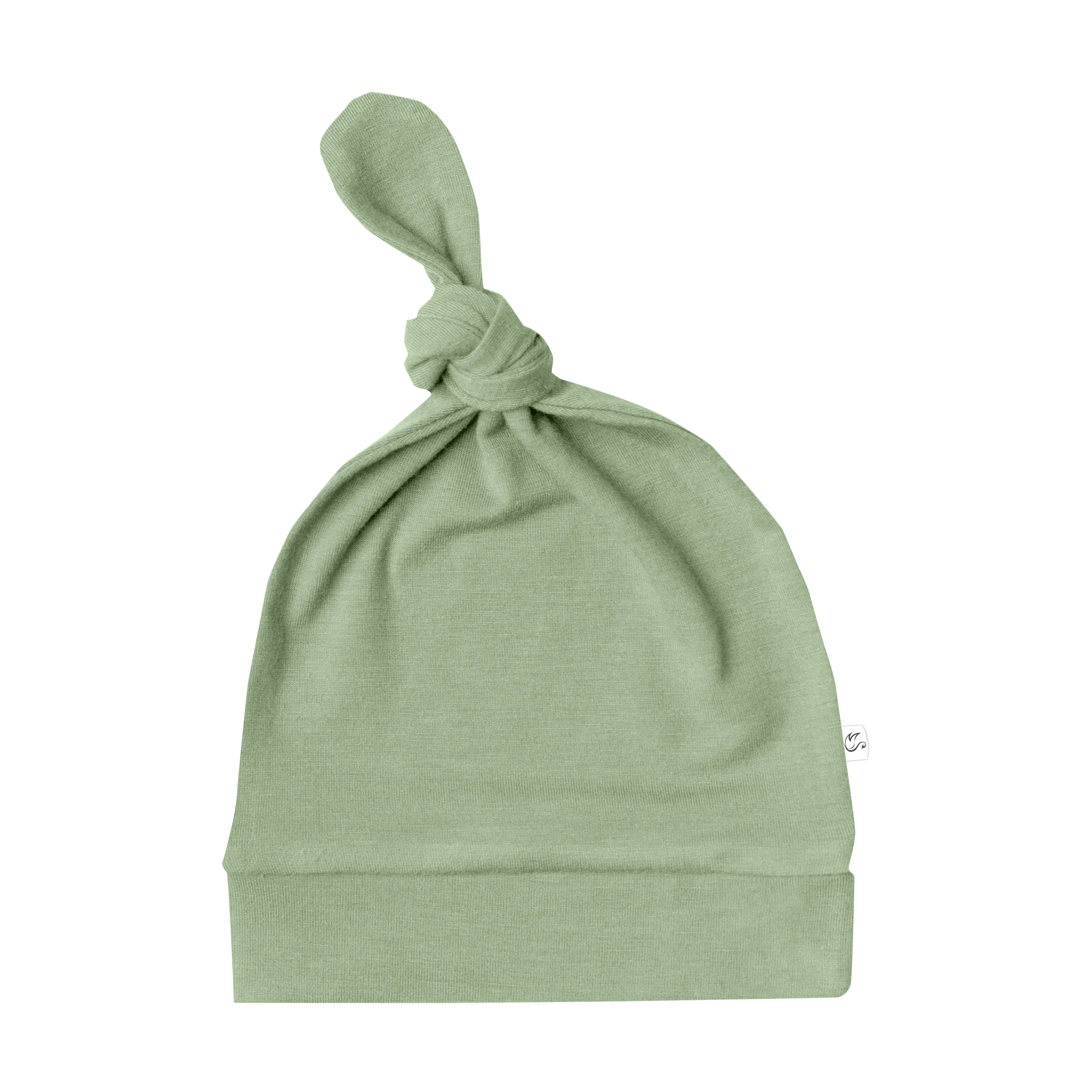 Baby Knotted Cap - Sage Green