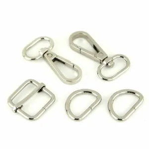Basic Hardware Set Level 3 3/4in Nickel - Sallie Tomato