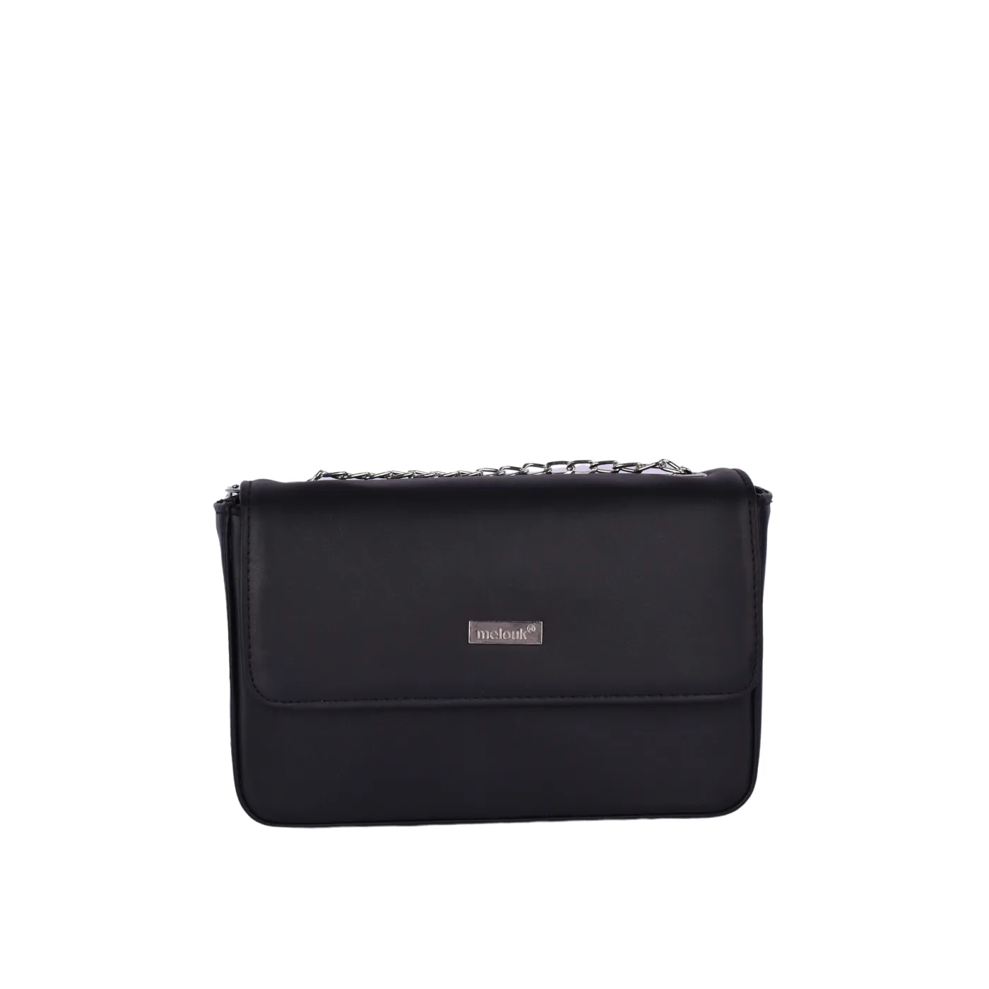 Basic Leather Shoulder Bag