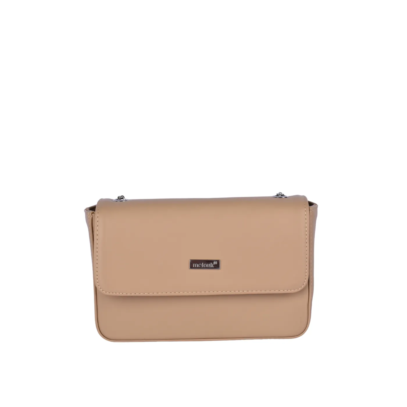 Basic Leather Shoulder Bag