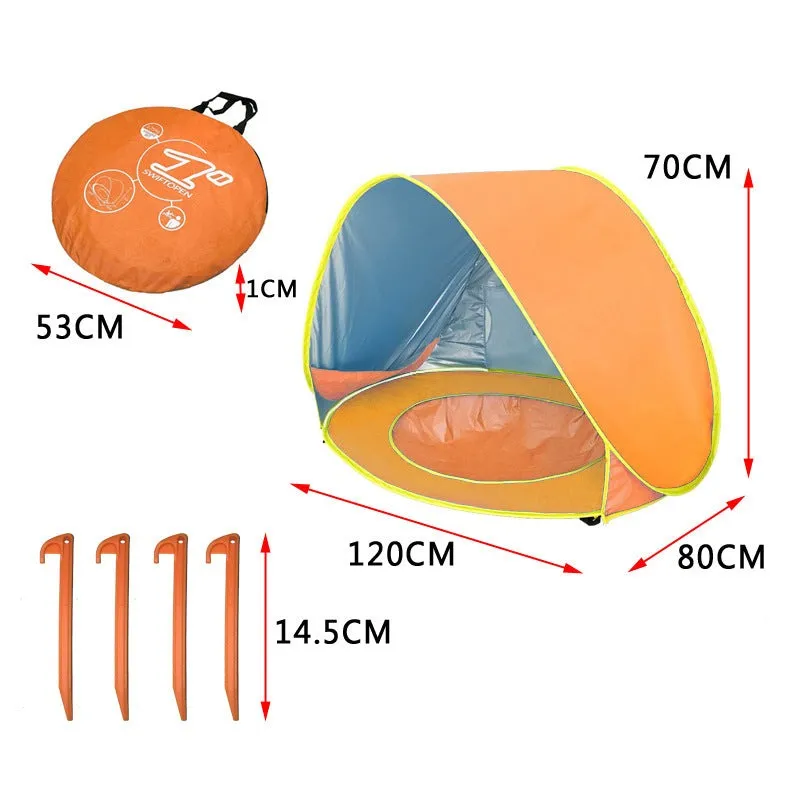 Beach Tent with Pool
