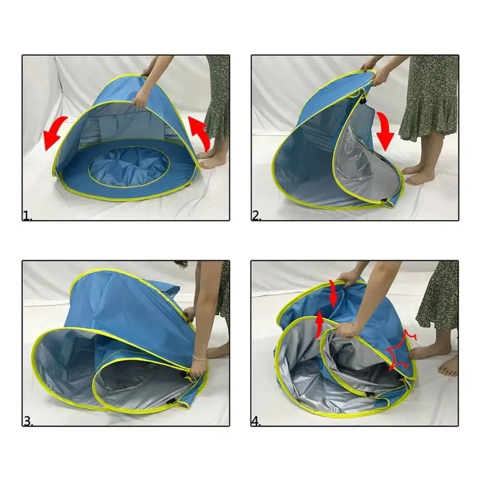 Beach Tent with Pool