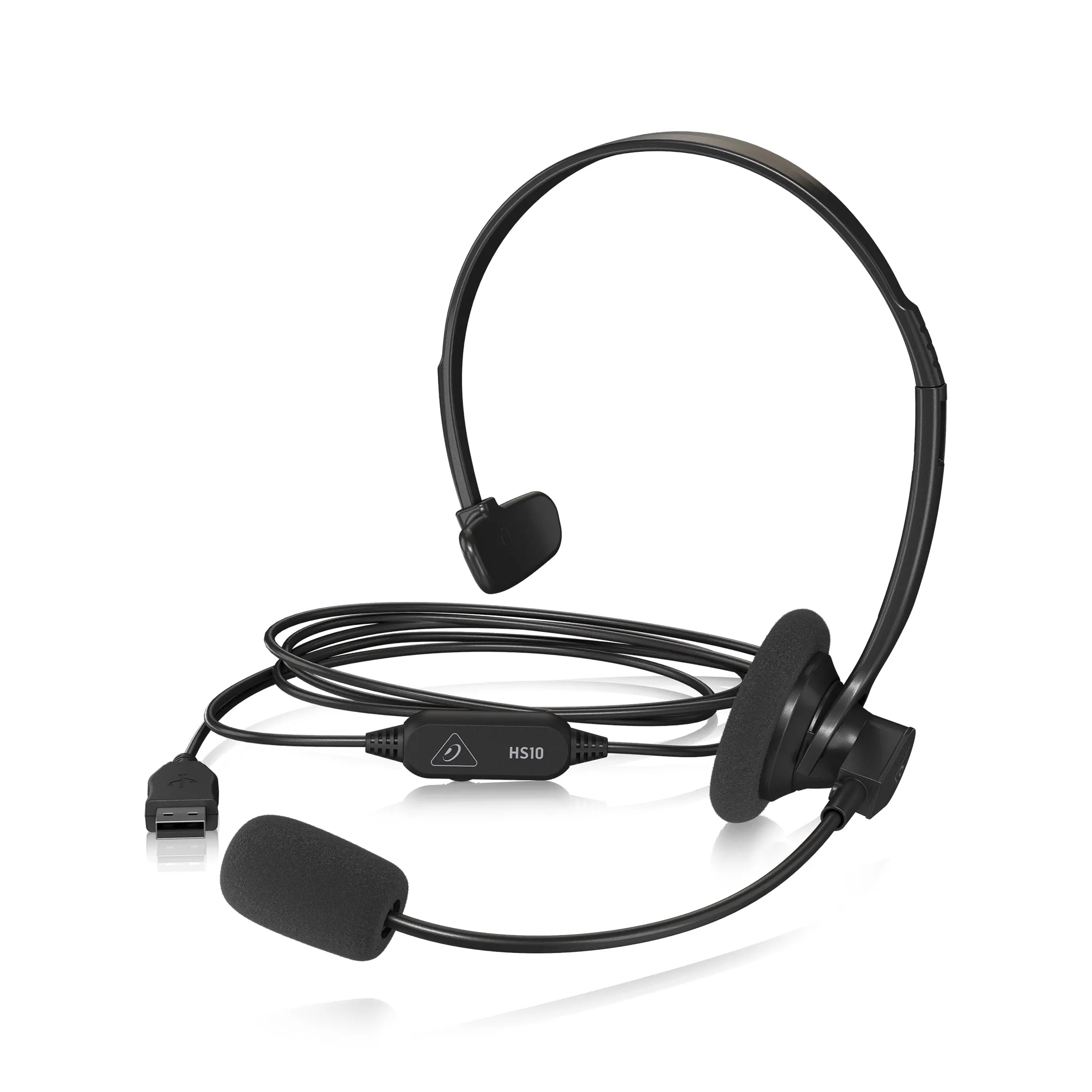 Behringer HS10 USB Mono Headset with Swivel Microphone