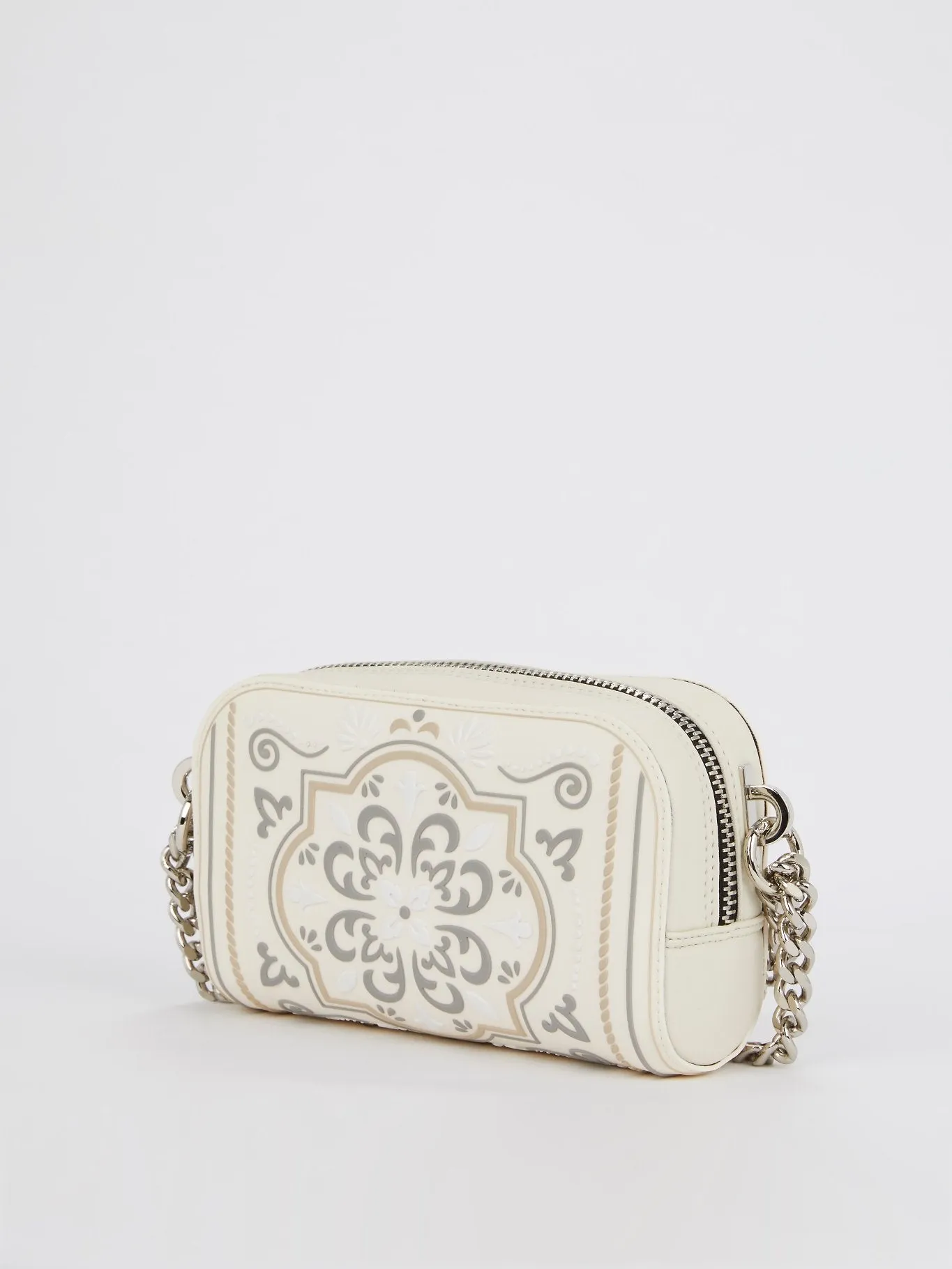 Beige Eliana Azulejos Shoulder Bag